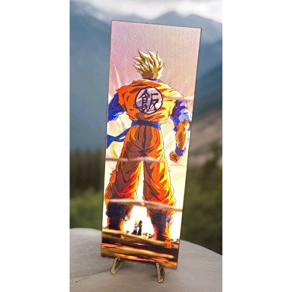 Dragon Ball Future Gohan Trunks 3D Motion Lenticular Car Decal Sticker Peeker